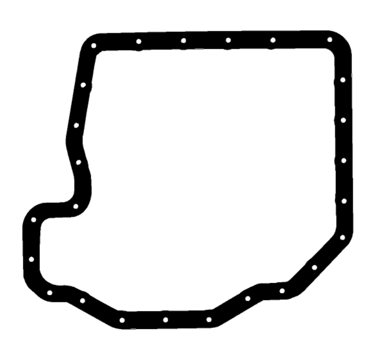 Fits: 94-2002 BMW E31 E32 E34 E38 E39  OIL PAN GASKET 94-02 ENGINE 516