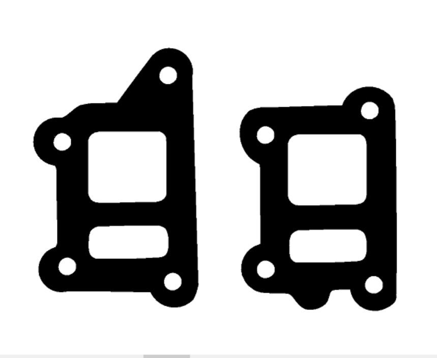 M-G 330459 Intake Manifold Gaskets for Kawasaki FD620D FD 620 2007-2012