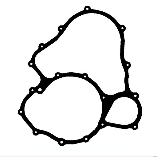 M-G 330420 Stator Case Gasket for Honda Goldwing Gl-1100 Interstate 1980-1983