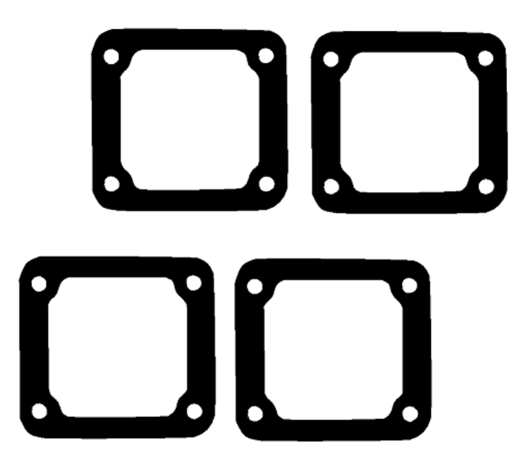 M-G 330277-4 Reed Cage Intake Gaskets for Yamaha 350 Banshee 4 Of